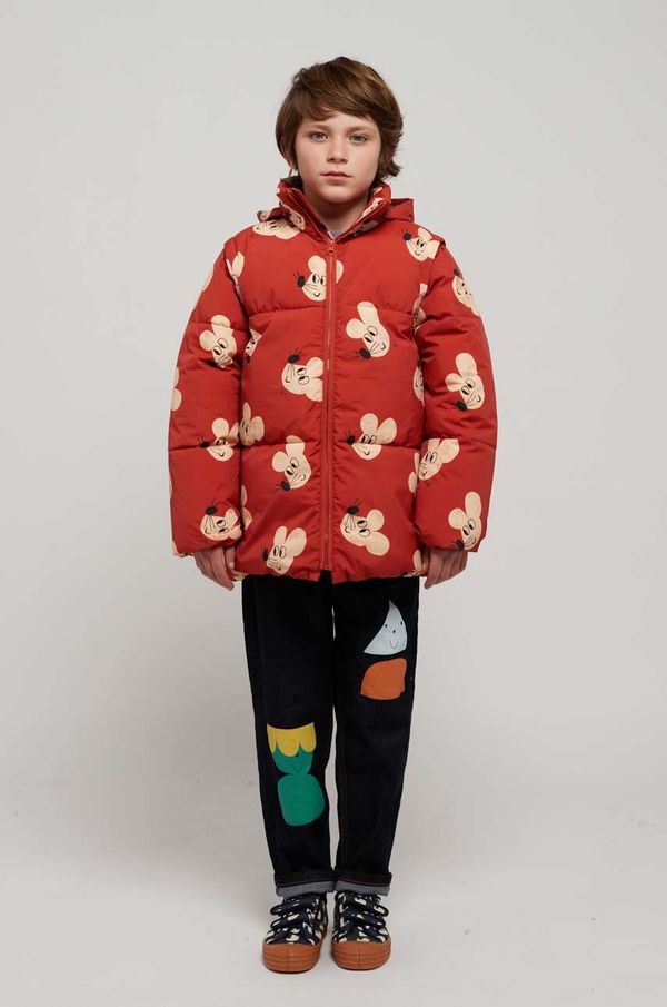 Bobo Choses Otroška jakna Bobo Choses rjava barva
