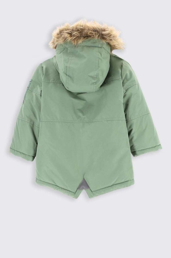 Coccodrillo Otroška jakna Coccodrillo zelena barva