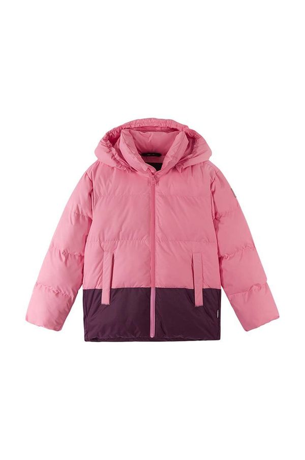 Reima Otroška jakna Reima Teisko roza barva