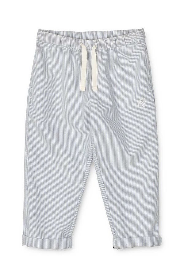 Liewood Otroške bombažne hlače Liewood Orlando Stripe Pants