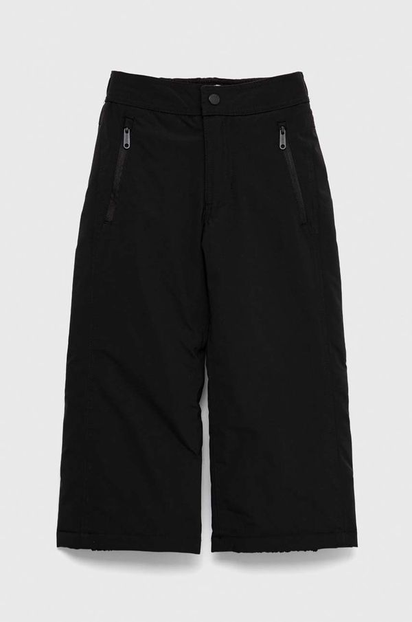 Abercrombie & Fitch Otroške smučarske hlače Abercrombie & Fitch črna barva