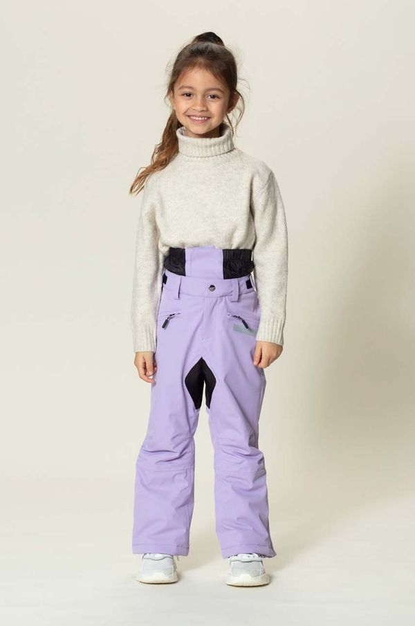 Gosoaky Otroške smučarske hlače Gosoaky BIG BAD WOLF vijolična barva