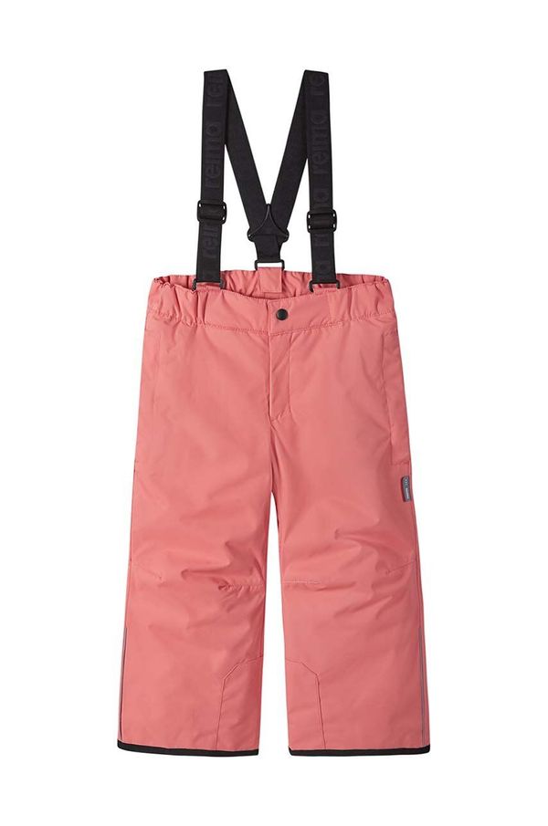 Reima Otroške smučarske hlače Reima Proxima roza barva