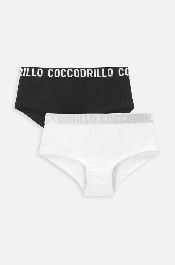 Coccodrillo Otroške spodnje hlače Coccodrillo 2-pack črna barva