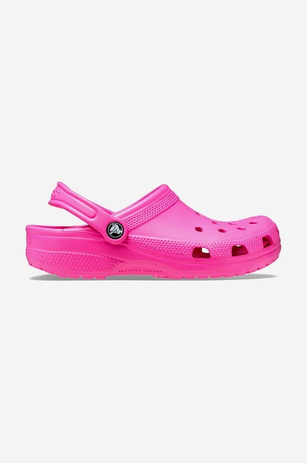 Crocs Otroški natikači Crocs Classic Kids Clog roza barva