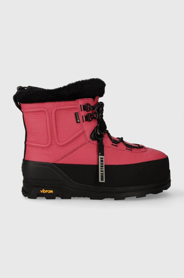 Ugg Snežke UGG Shasta Boot Mid roza barva, 1151870