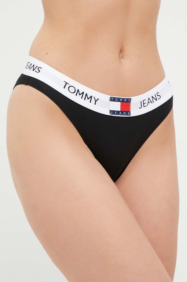 Tommy Jeans Spodnjice Tommy Jeans črna barva