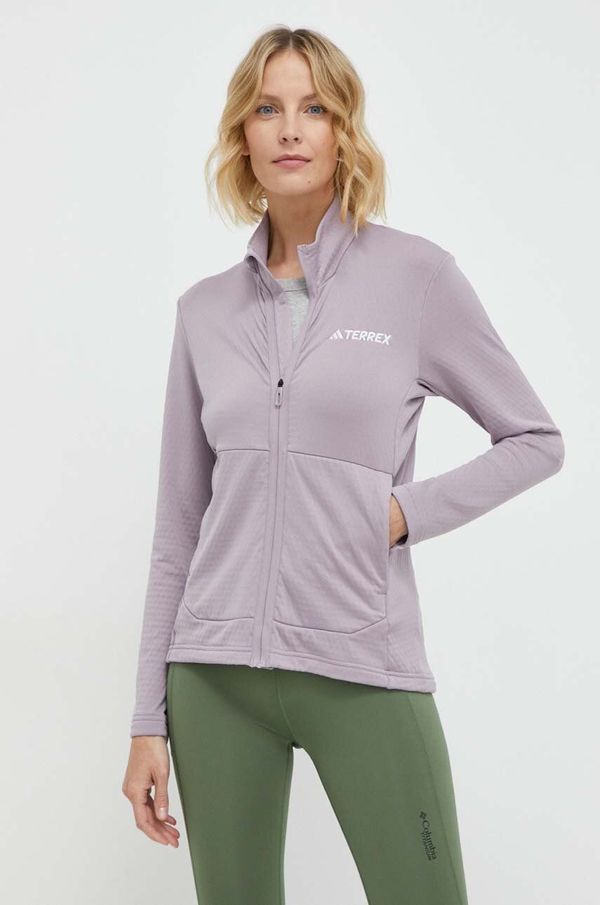 adidas TERREX Športni pulover adidas TERREX vijolična barva