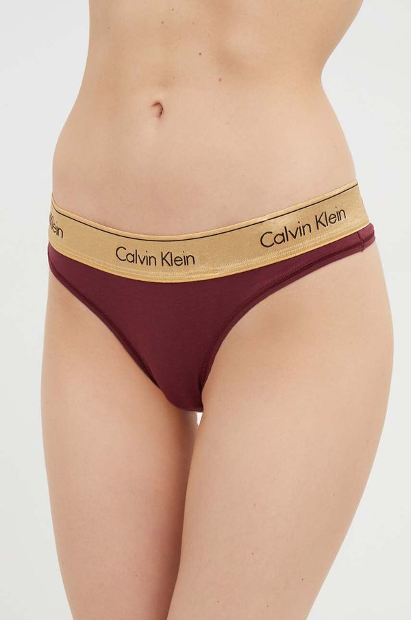Calvin Klein Underwear Tangice Calvin Klein Underwear bordo barva