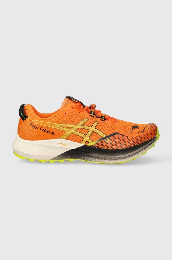 Asics Tekaški čevlji Asics Fuji Lite 4 oranžna barva