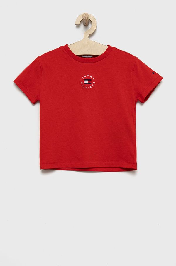 Tommy Hilfiger Tommy Hilfiger bombažna otroška majica