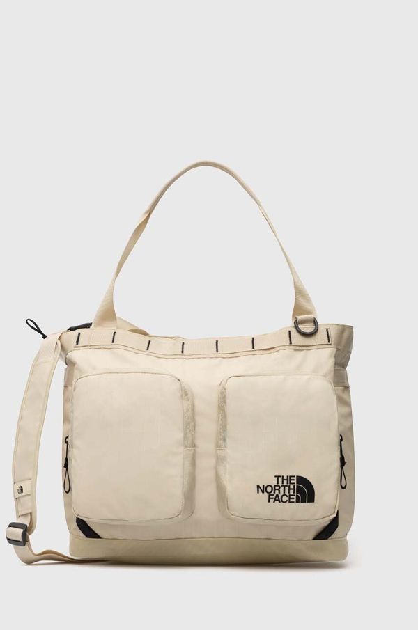 The North Face Torba The North Face Base Camp Voyager Tote bež barva, NF0A81BM4D51