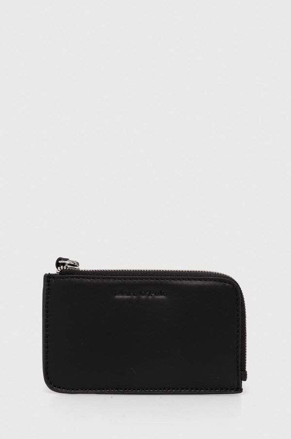 Marc O'Polo Usnjena denarnica Marc O'Polo ženska, črna barva, 40319905001114
