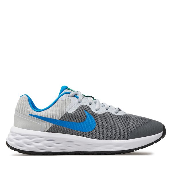 Nike Čevlji Nike Revolution 6 Nn (GS) DD1096 008 Cool Grey/Photo Blue