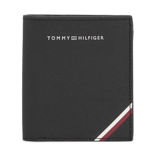 Tommy Hilfiger Moška denarnica Tommy Hilfiger Th Central Trifold AM0AM11587 Black BDS