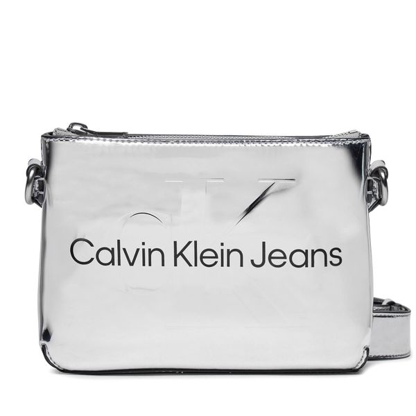 Calvin Klein Jeans Ročna torba Calvin Klein Jeans Sculpted Camera Pouch21 Mono S K60K611862 Silver 0IM