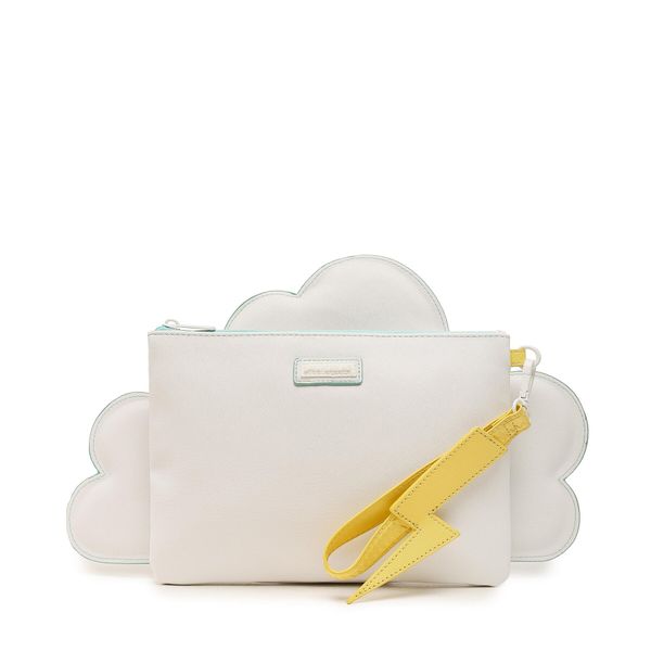 SPRAYGROUND Ročna torba SPRAYGROUND Cloud Pouchette 910B5282NSZ Bela