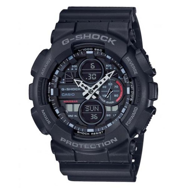 G-Shock Ročna ura G-Shock GA-140-1A1ER Black/Black