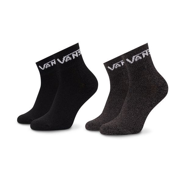 Vans Set 2 parov otroških visokih nogavic Vans Drop V Classic VN0A7PTC Black BLK1