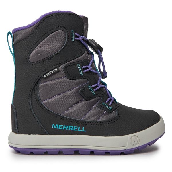 Merrell Škornji za sneg Merrell Snow Bank 4.0 Wtrpf Mk167148 Black/Purple/Turq