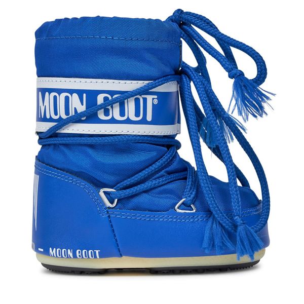 Moon Boot Škornji za sneg Moon Boot Mini Nylon 14004300075 Electric Blue 075