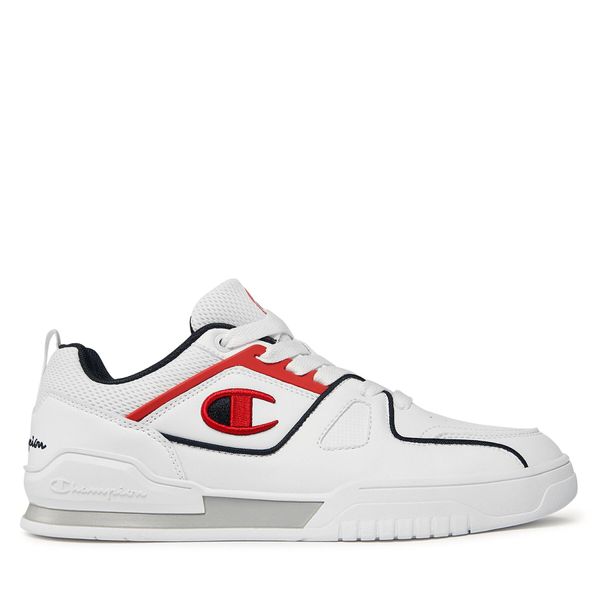 Champion Superge Champion 3 Point Low Low Cut Shoe S21882-WW010 Wht/Navy/Red