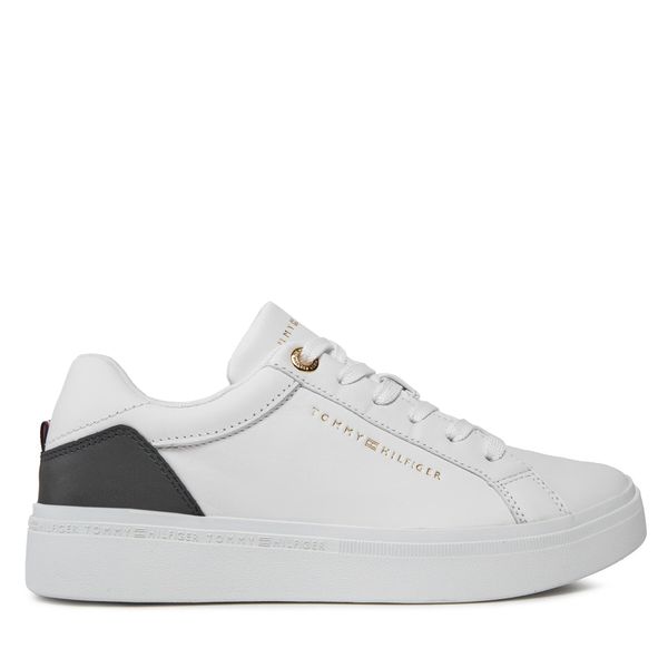 Tommy Hilfiger Superge Tommy Hilfiger Elevated Essential Court Sneaker FW0FW07635 White YBS