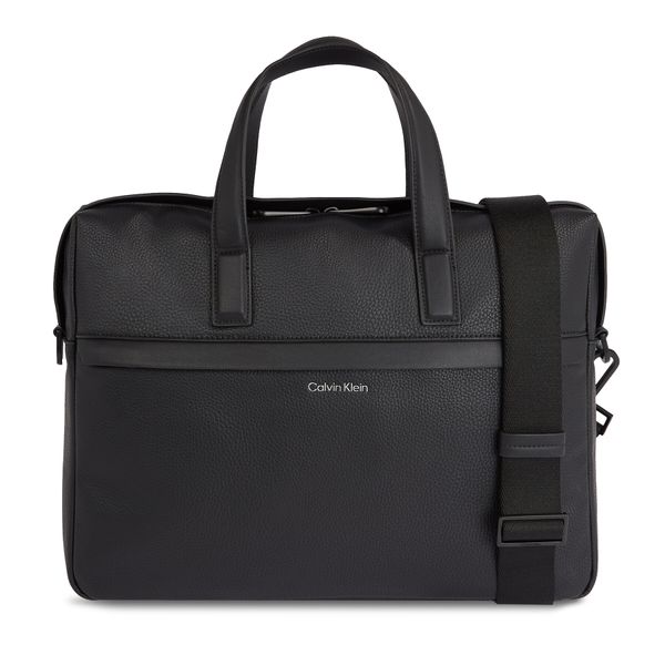 Calvin Klein Torba za prenosnik Calvin Klein Ck Must Laptop Bag K50K511596 Ck Black Pebble BEH