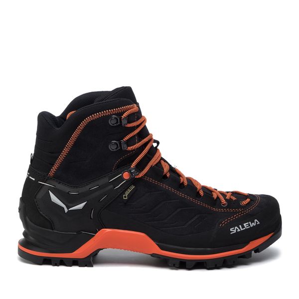 Salewa Trekking čevlji Salewa Mtn Trainer Mid Gtx GORE-TEX 63458-0985 Asphalt/Fluo Orange