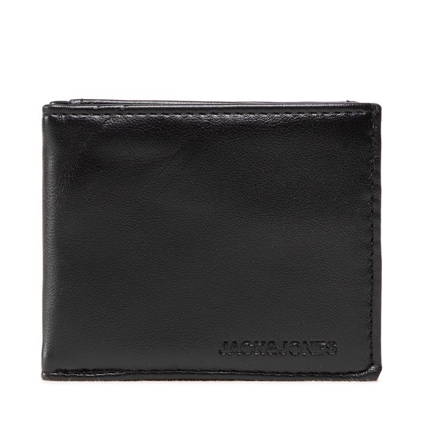 Jack&Jones Velika moška denarnica Jack&Jones Jaczack Wallet 12213118 Black