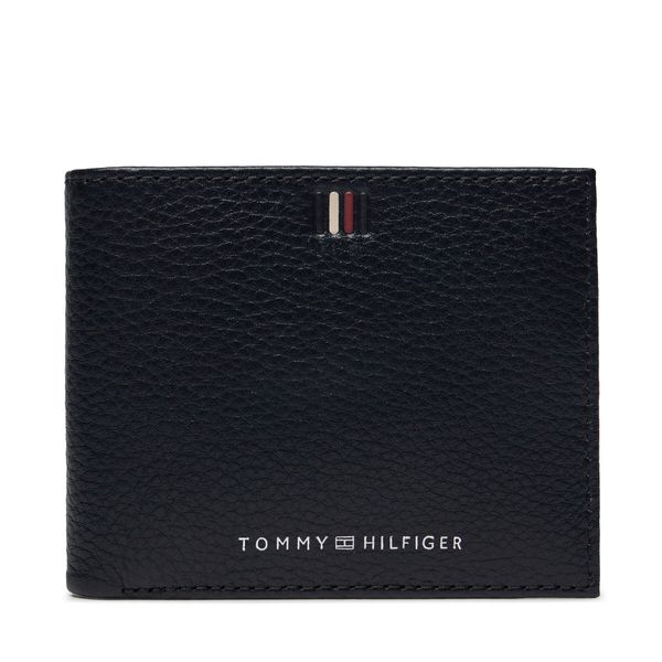 Tommy Hilfiger Velika moška denarnica Tommy Hilfiger Th Central Mini Cc Wallet AM0AM11854 Space Blue DW6