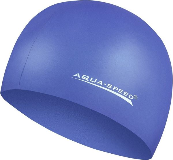 AQUA SPEED AQUA SPEED Unisex's Swimming Cap Mega Navy Blue Pattern 17