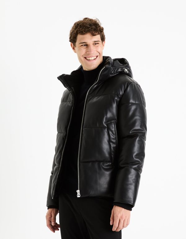 Celio Celio Faux Leather Winter Jacket - Men's