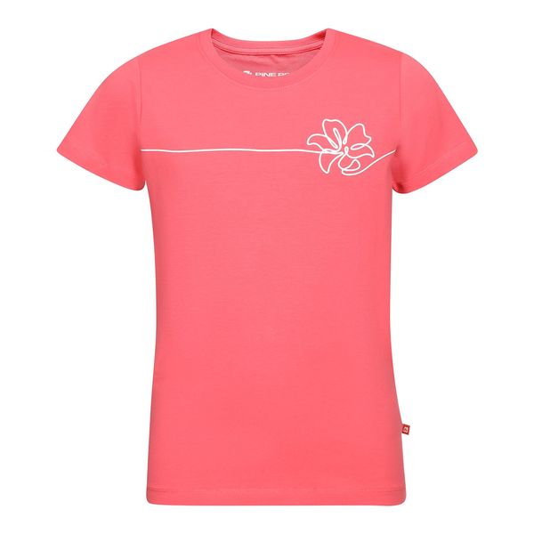 ALPINE PRO Children's cotton T-shirt ALPINE PRO RENFO calypso coral variant pa