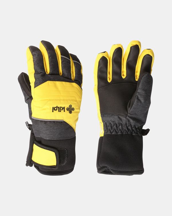 Kilpi Children's finger ski gloves Kilpi SKIMI-J Yellow