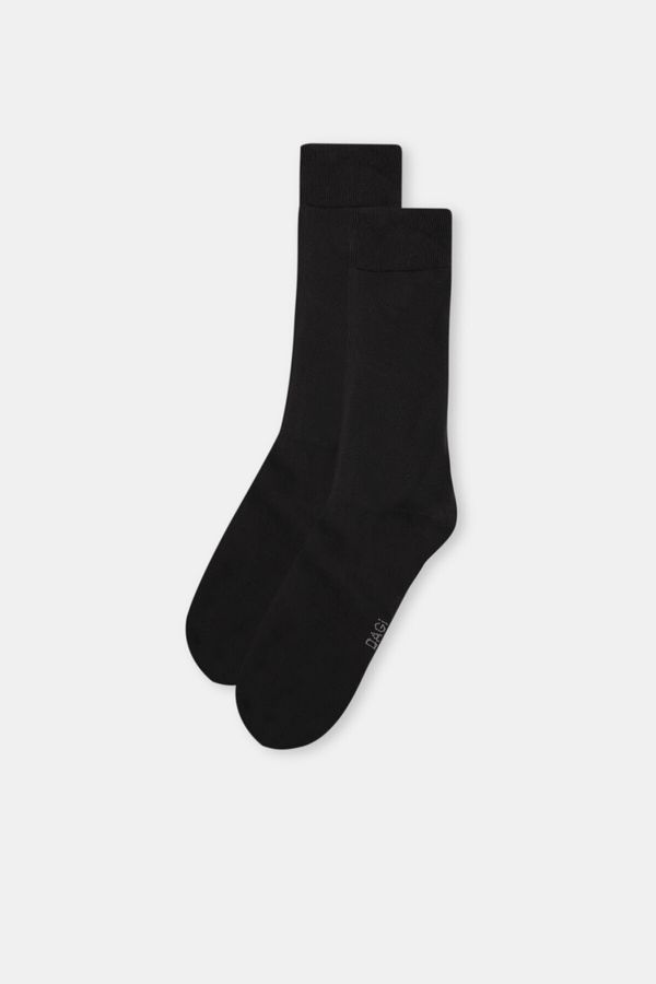 Dagi Dagi Black 2-Piece Cotton 30/1 Men&#39;s Socks