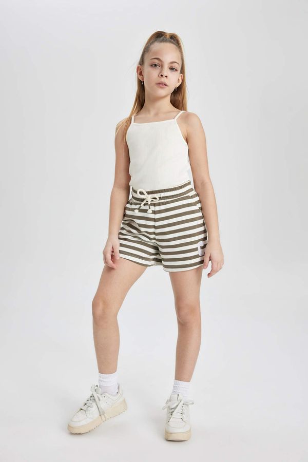 DEFACTO DEFACTO Girl Striped Shorts