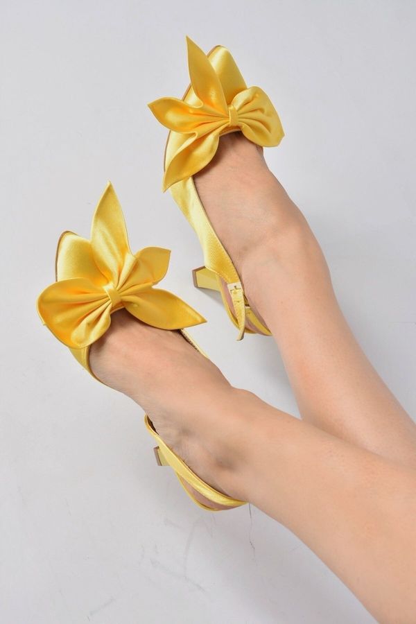 Fox Shoes Fox Shoes Women's Yellow Heeled Shoes