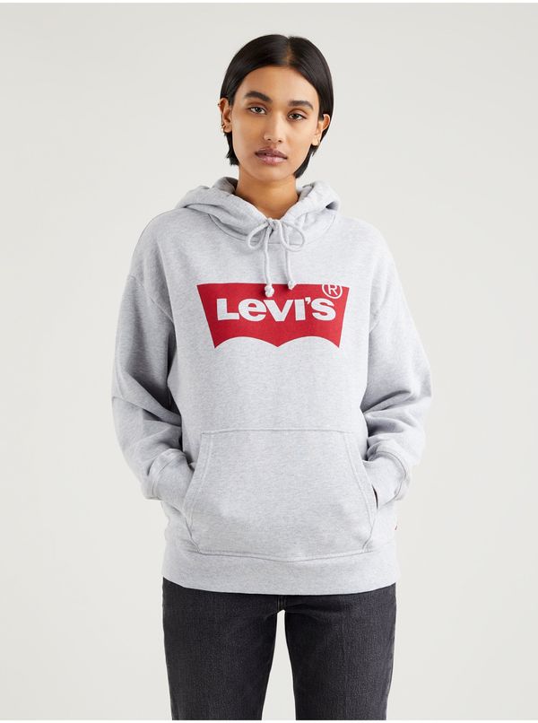 Levi's® Levi&#39;s Light Grey Women&#39;s® Hooded Sweatshirt - Women