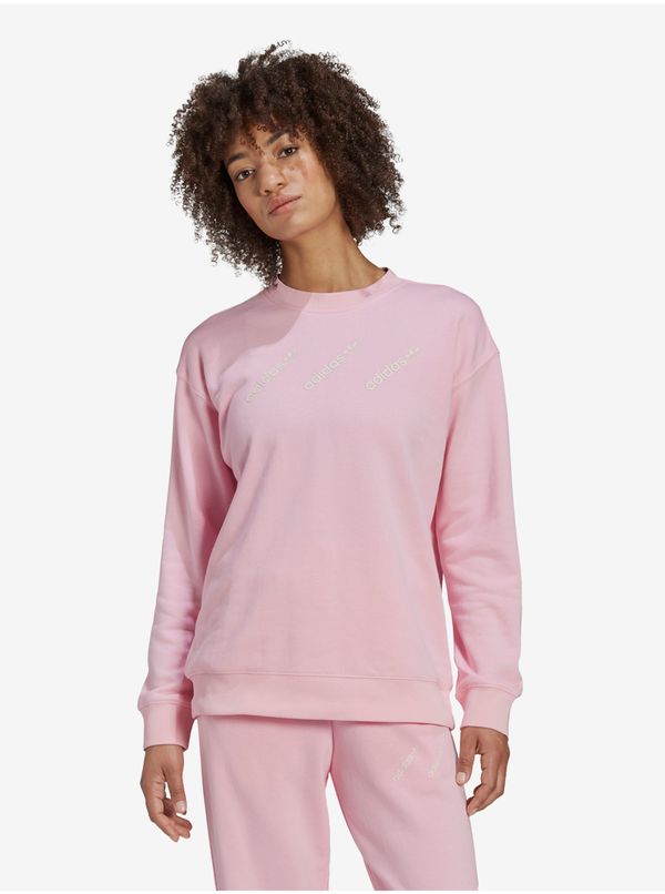 Adidas Light pink adidas Originals Womens Sweatshirt - Women