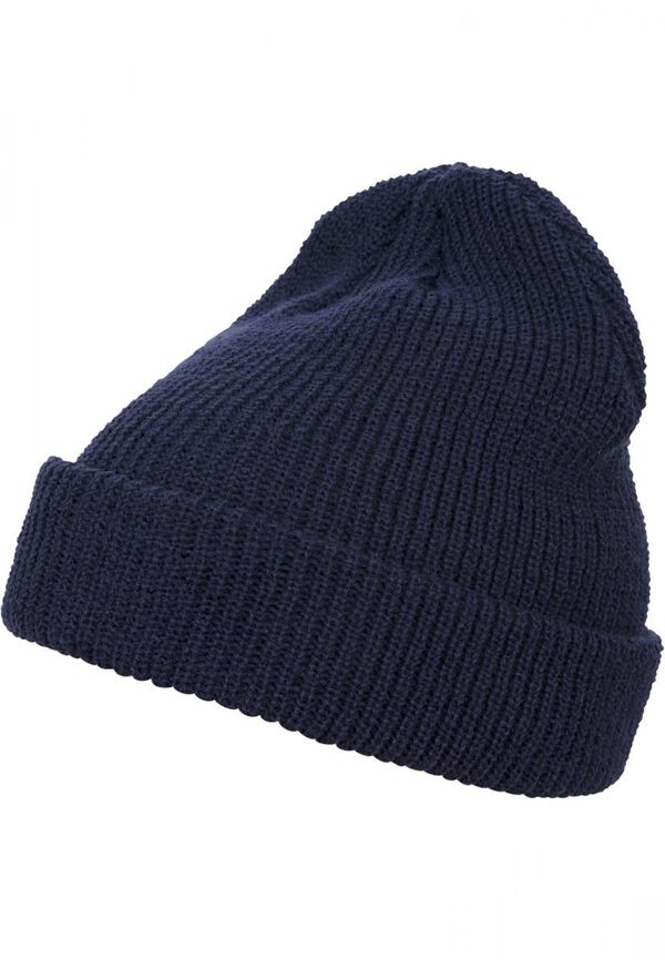 Flexfit Long knitted hat in a navy design