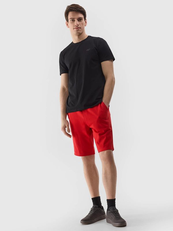 4F Men's 4F Tracksuit Shorts - Red