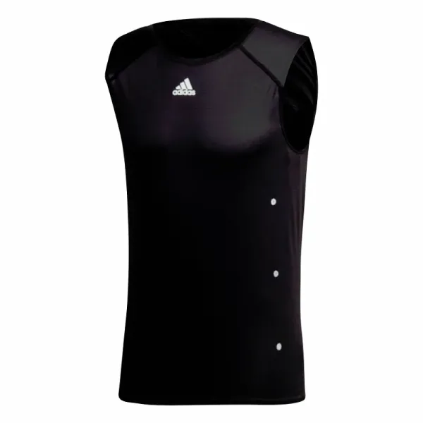 Adidas Men's adidas HEAT tank top. RDY SLVS black, S