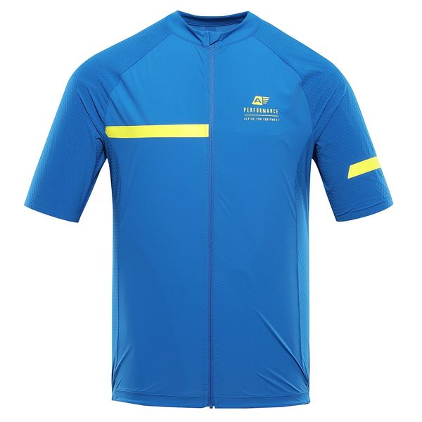ALPINE PRO Men's cycling jersey ALPINE PRO SAGEN imperial