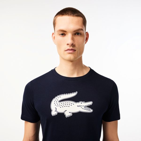 Lacoste Men's T-shirt Lacoste Core Performance Navy/White L