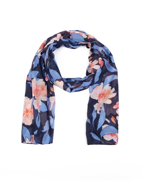 Orsay Orsay Pink and Blue Women's Floral Scarf - Women