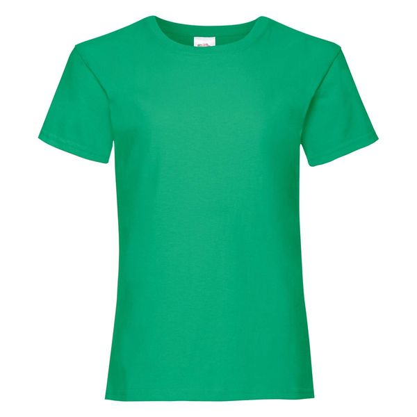 Fruit of the Loom Valueweight Fruit of the Loom Girls' Green T-shirt