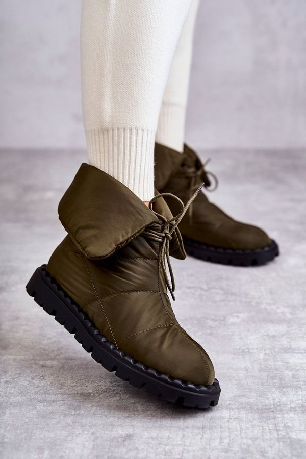 Kesi Women's insulated boots Green Emelie