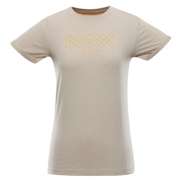 NAX Women's T-shirt NAX JULEPA white pepper
