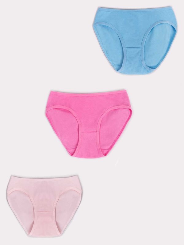 Yoclub Yoclub Kids's Cotton Girls' Briefs Underwear 3-Pack BMD-0036G-AA30-002